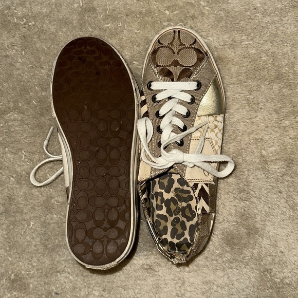 Coach Tonya Patchwork Sneakers - Picture 5 of 5